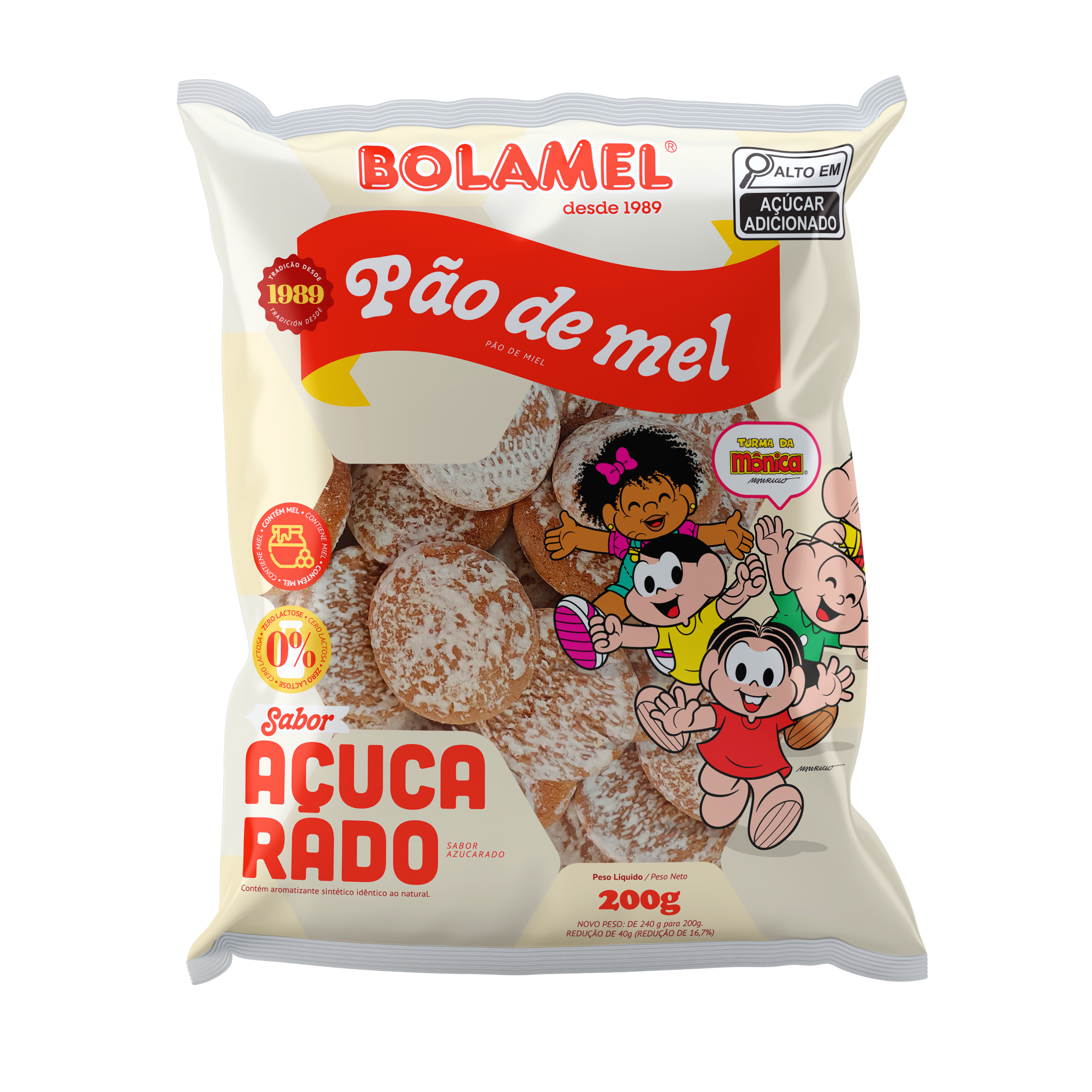 Bolamel Pão de Mel Açucarado 270g